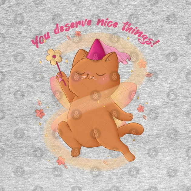 Bless Your Mental Health Cat Fairy by LenasScribbles